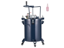 Tanque de presión para pintura en aerosol de 30 l/8 galones, agitador de mezcla manual Succebuy