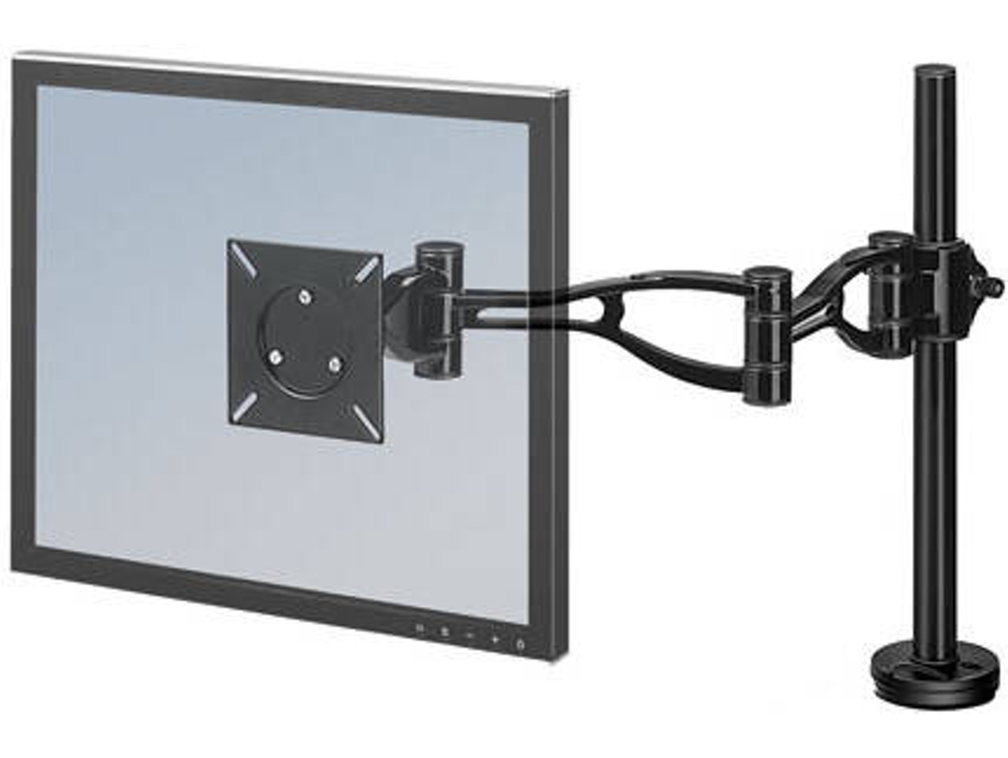 Soporte de Mesa para Pantallas Planas FELLOWES 80416 Negro