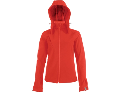 Abrigo KARIBAN Poliéster Mujer (3XL - Rojo)