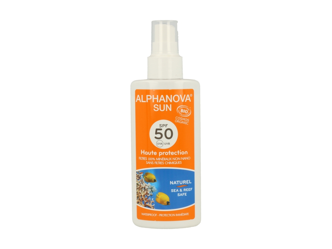 Alphanova - Spray Protetor Solar SPF 50 Bio 125 g
