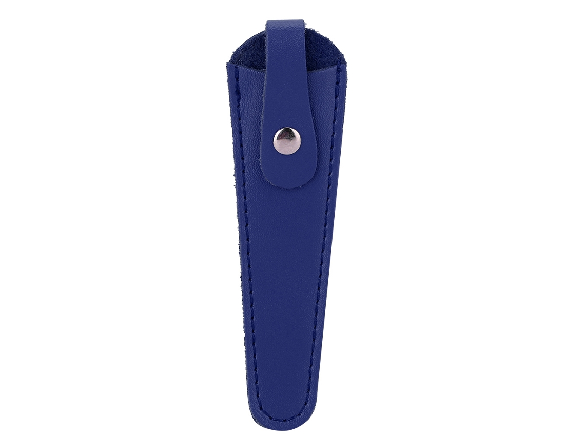 Bolsa De Almacenamiento Para Tijeras Profesional Portátil De Cuero Pu, Ligera Y Duradera Para Uso Hogar Y Peluquería