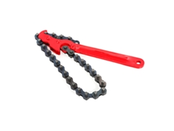 Llave de cadena ajustable para filtro de aceite, 9 pulgadas, herramienta universal para reparación de automóviles