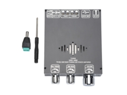 Placa Amplificadora Estéreo De 2.0 Canales Bt 160w+160w Con Control De Agudos Y Graves Para Altavoces Diy