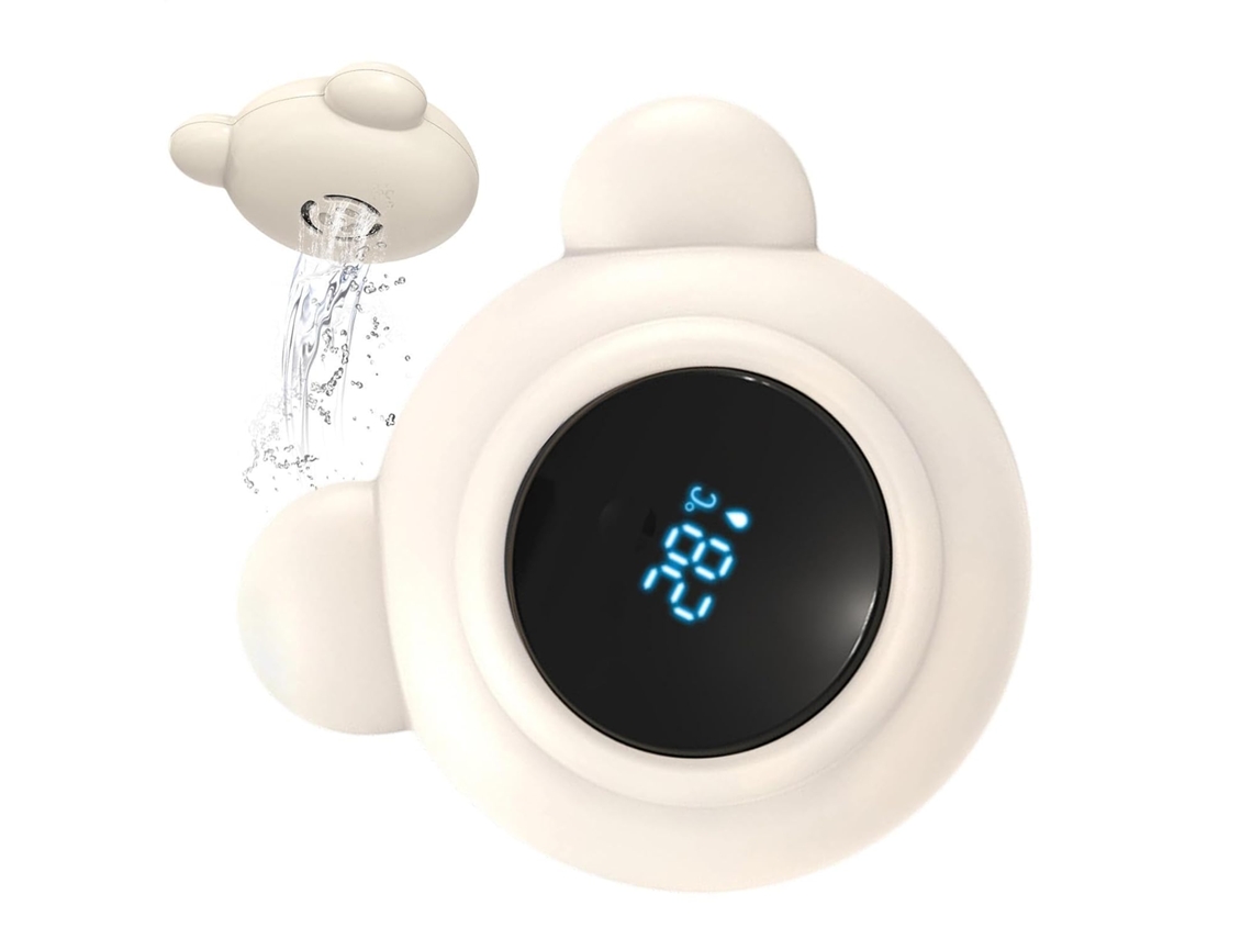 Termómetro De Baño, Monitor Flotante Con Forma De Oso, Dispositivo Preciso Para Medir La Temperatura En Baños Con