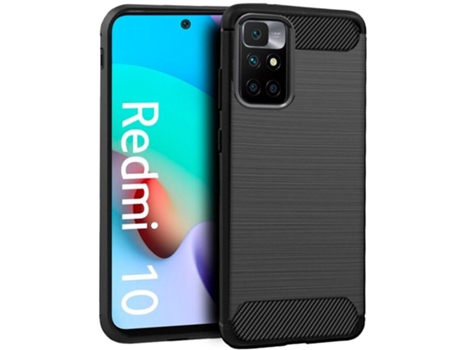 Funda COOL para Xiaomi Redmi 10 Gris Carbón Negro