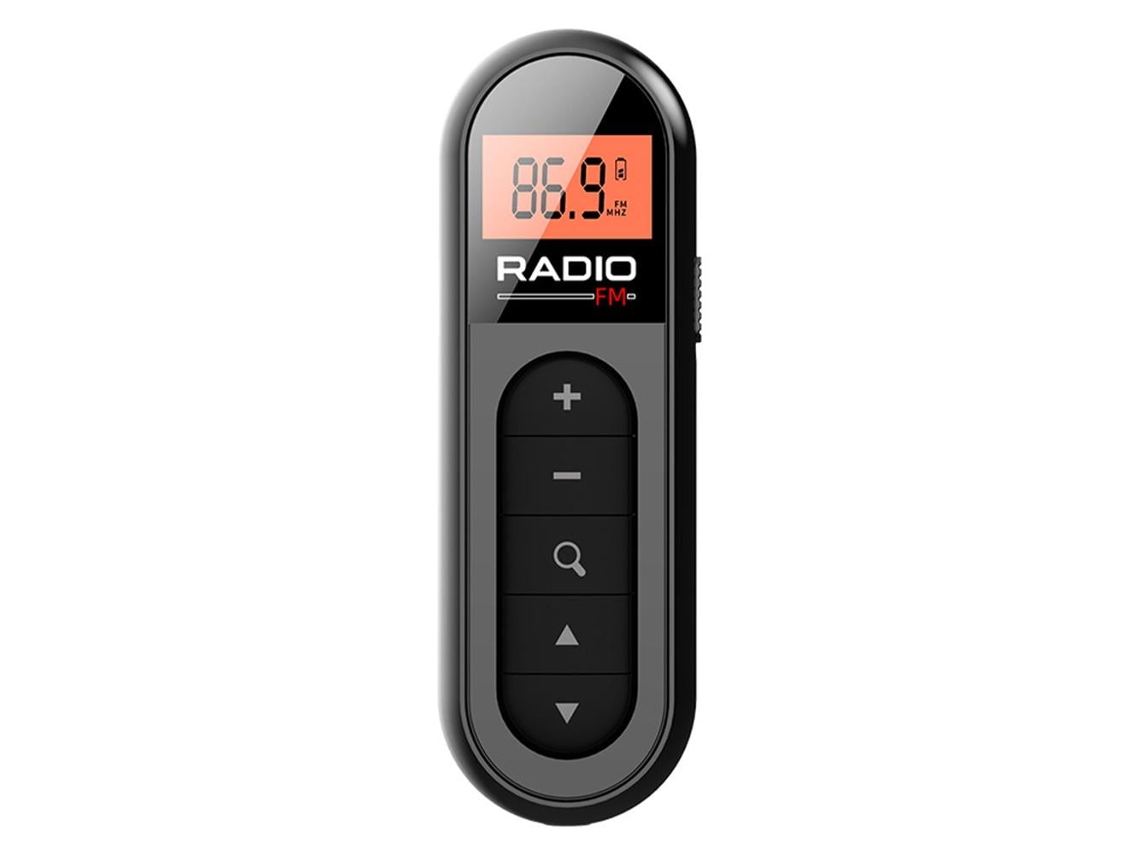 Radio Fm Mini Con Clip Recargable