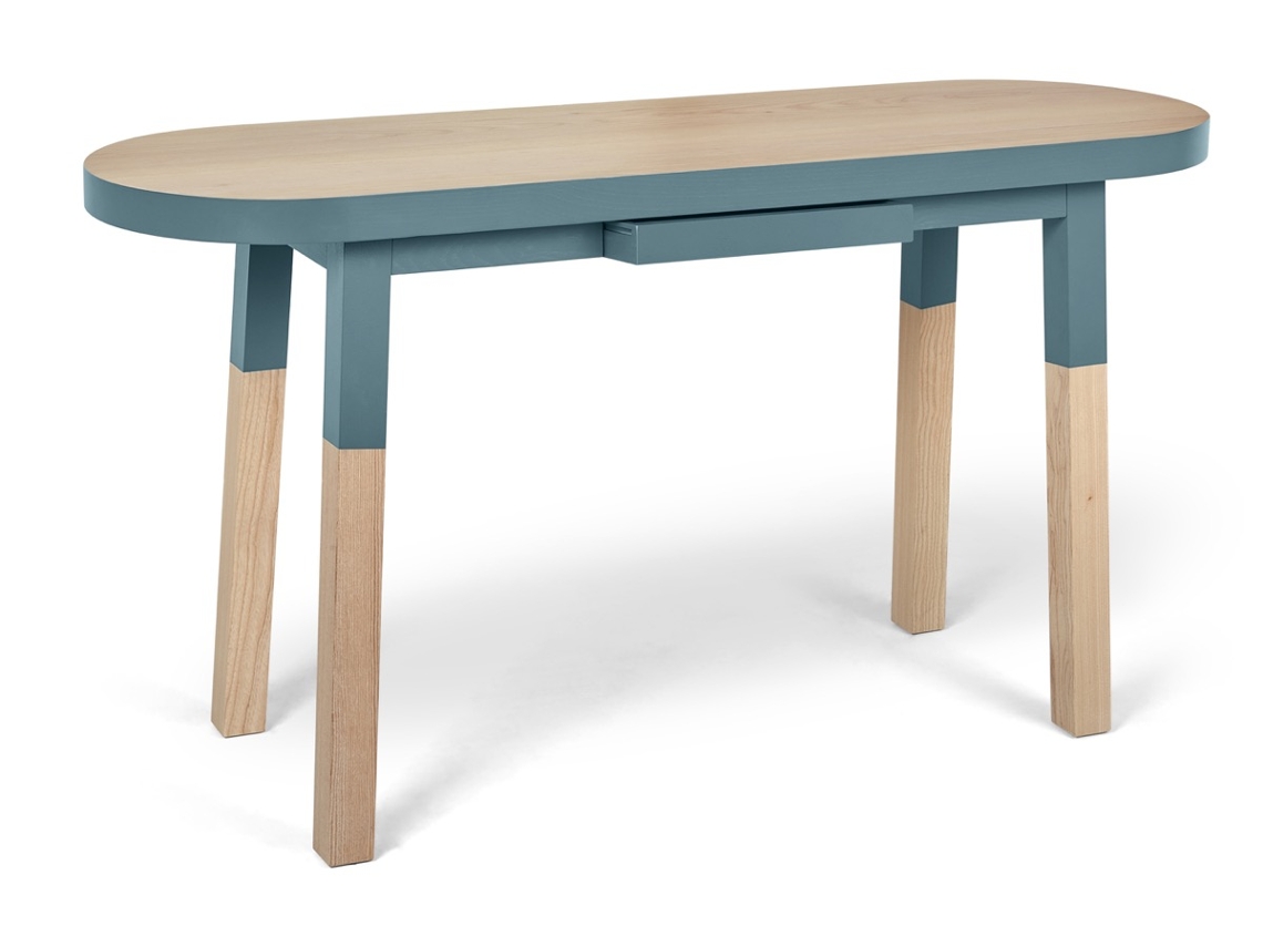 Escritorio MON PETIT MEUBLE FRANÇAIS Consola de Madera Maciza 140 cm