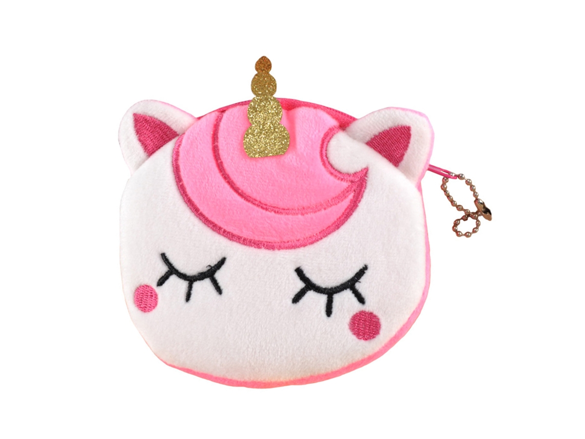 Monedero de peluche adorable para niños y adultos.