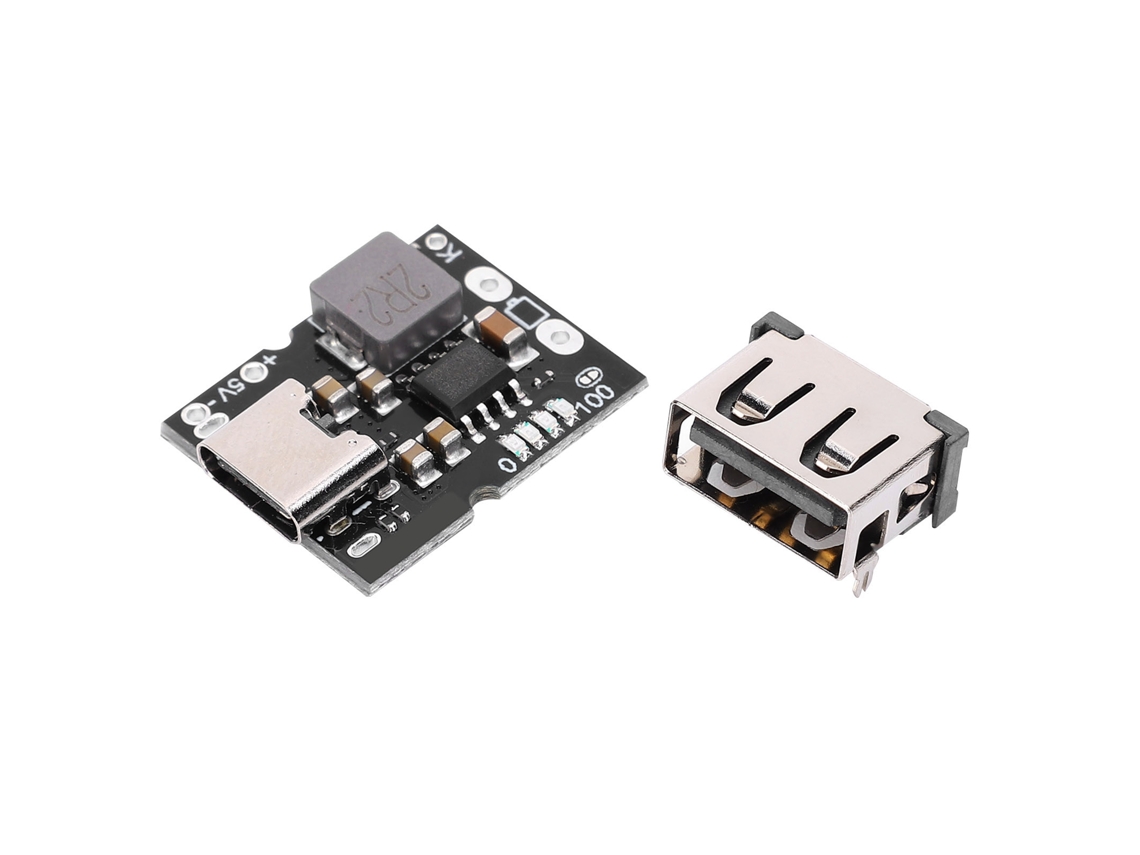 Módulo De Carga Y Descarga De Baterías De Litio De 5 V 2 A Con Entrada Tipo C Y Compatible Con 4,35 V.