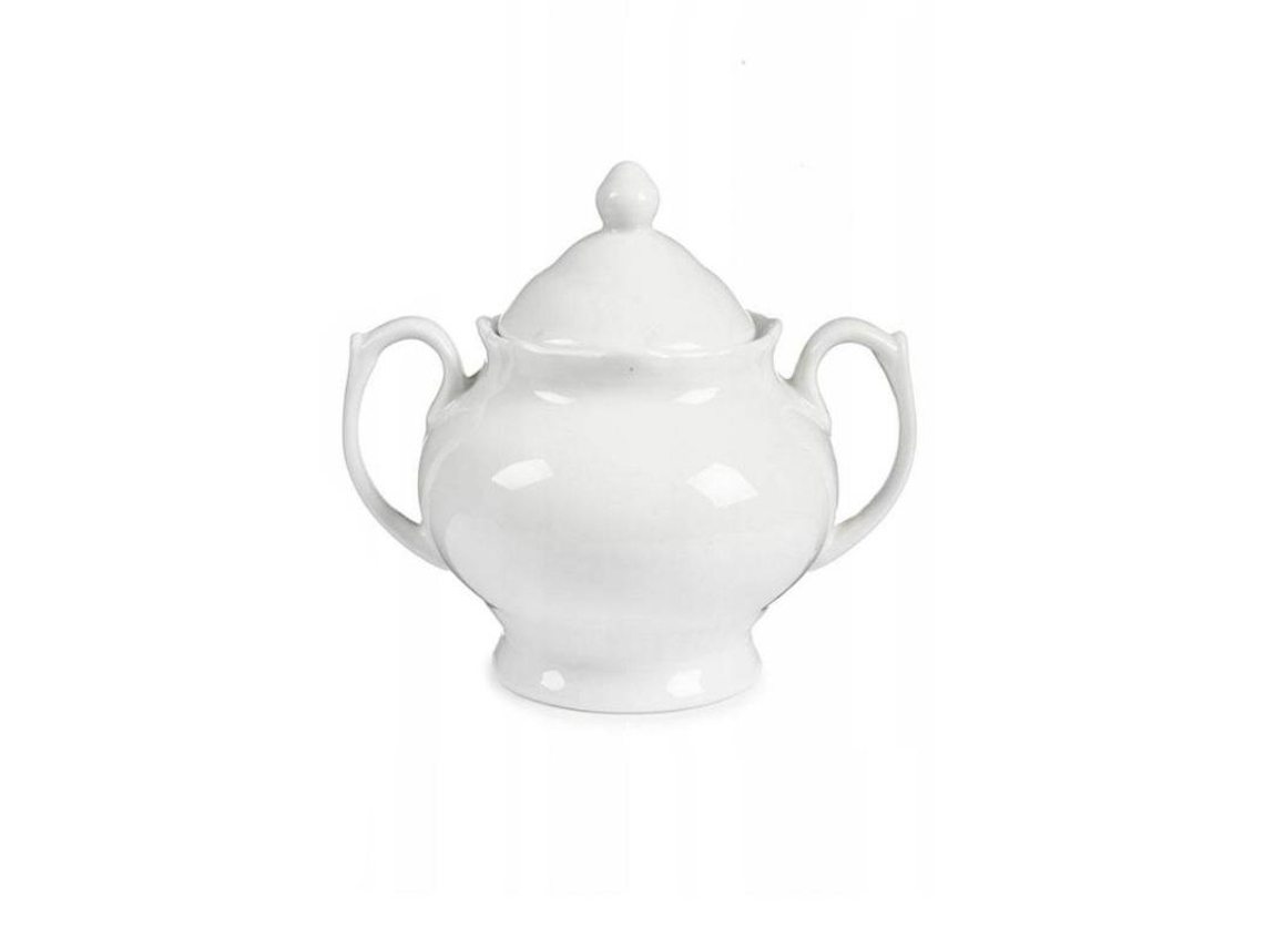 Azucarero Con Asa Y Tapa Blanco 350 Ml