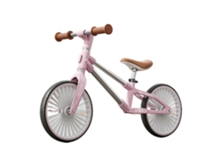 Bicicleta de Equilibrio BEUNIK para Niños (Edad Mínima: 2 Años - Rosa y Gris)