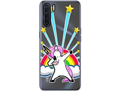 Carcasa Oppo A91 TUMUNDOSMARTPHONE Dibujos Transparente