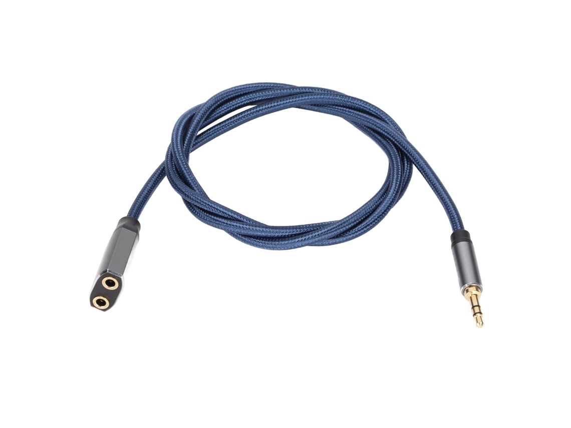 Cable Divisor De Audio Para Auriculares (1 Macho A 2 Hembras, Cable De Extensión Auxiliar De 3,5 Mm) Para Teléfonos