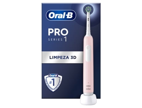 Cepillo de Dientes Eléctrico ORAL B Pro 1 Pink 1Un