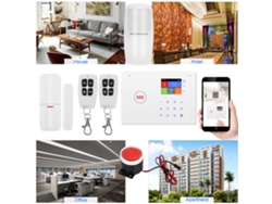Kit de alarma GSM WiFi con sensor de movimiento y control remoto