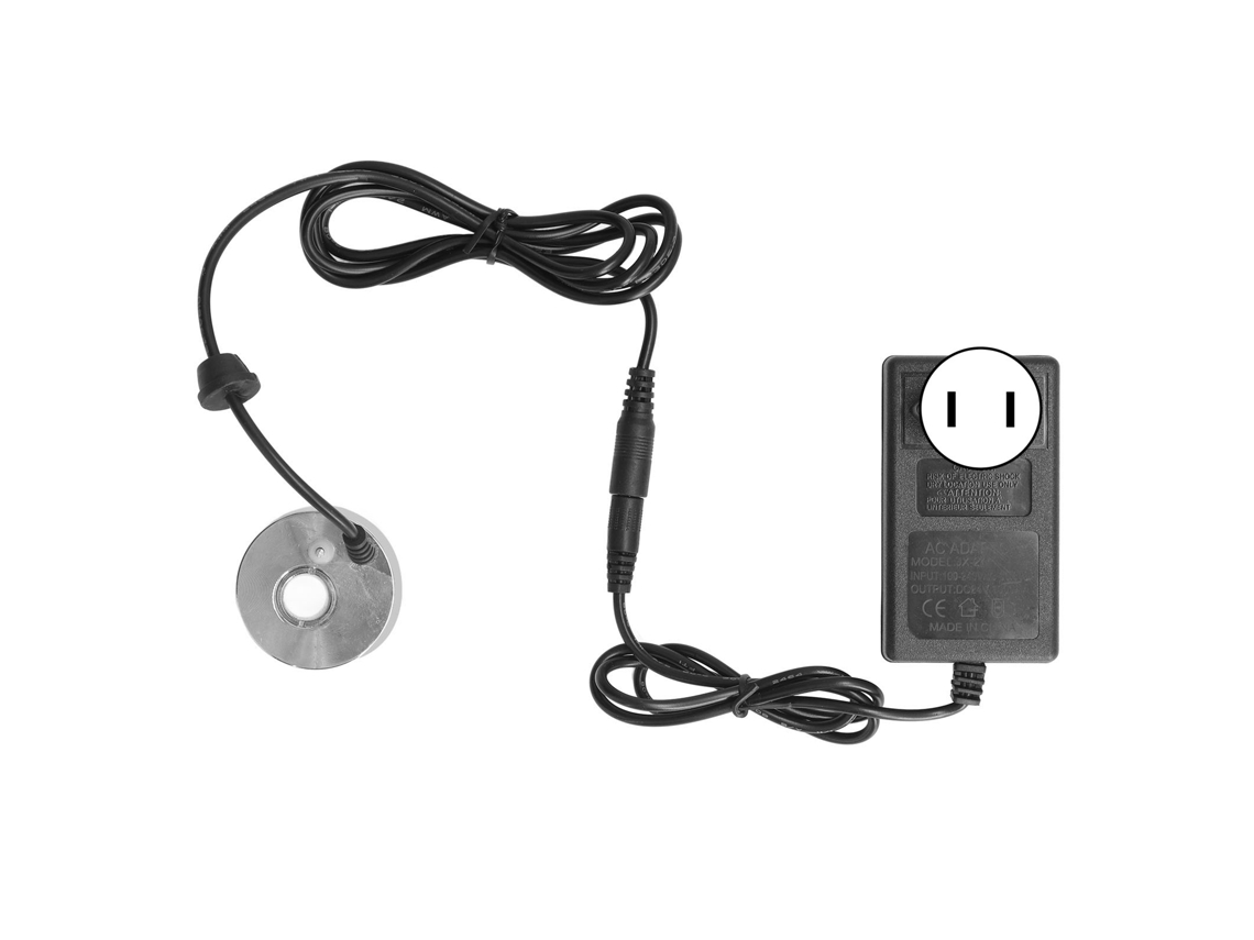 Generador De Niebla Ultrasónico, Aleación De Aluminio, Para Estanques, Acuarios, Jarrones, 110-240 V, Enchufe Estadounidense.