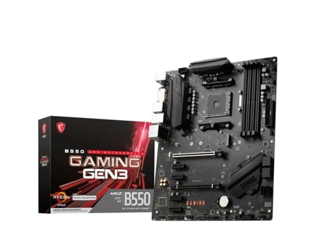 Motherboard MSI B550 Gaming Gen3 Amd DDR4 (Socket Am4 - AMD B550 - ATX)