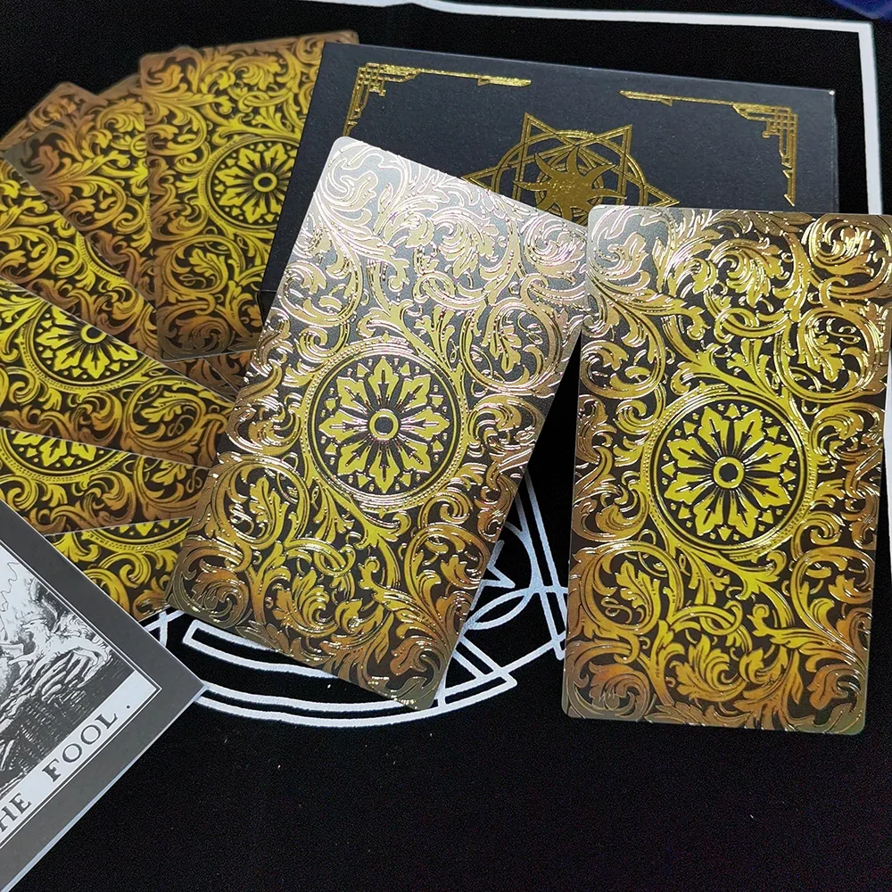 Cartas De Tarot De 7x12 Cm, En Inglés, Impermeables, Juego De Mesa Interactivo Para Niñas.