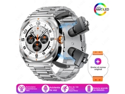 Smartwatch, Auriculares Inalámbricos TWS 2 en 1, Pantalla de 1,53 pulgadas, Batería de 400 mAh