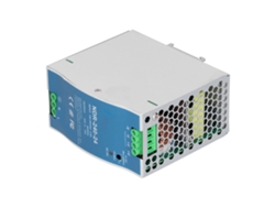 Fonte de alimentação industrial para trilhos Veloriskku NDR-240-24 240W 10A 24V com interruptor CA100-240V
