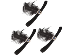 Lot De 4 Superbes Coiffes Pour Mujers Style Années 20 -tête Mariage 3 Pièces X