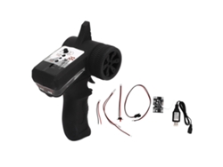 Kit De Control Remoto Ligero Para Coche Rc, A Escala Real, Adaptado Para Wpl D12
