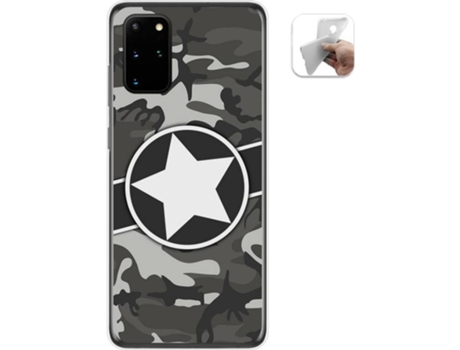 Carcasa Samsung Galaxy S20+ Plus TUMUNDOSMARTPHONE Camuflaje 02 Multicolor