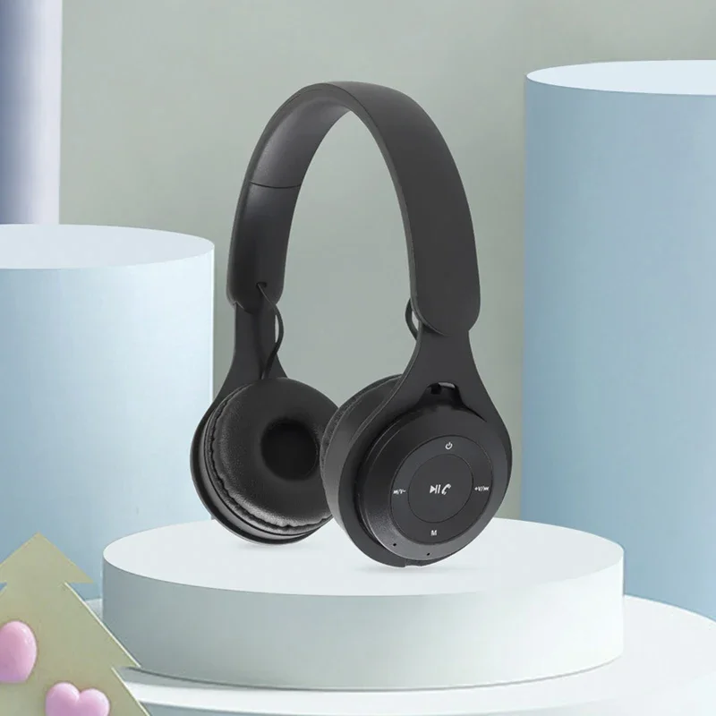 Auriculares Deportivos Inalámbricos Bluetooth 5.0 (negros), Auriculares Estéreo Plegables Para Juegos