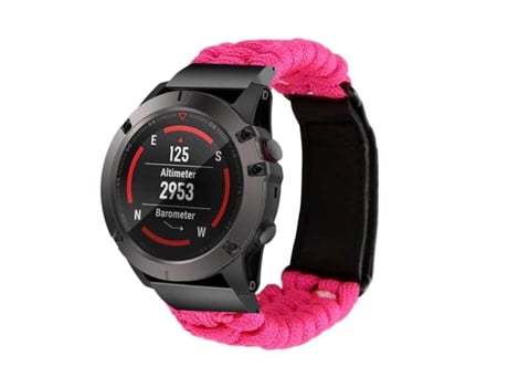 Correa para Garmin Fenix 5X Plus Rosa