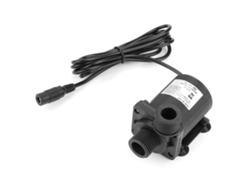 Minibomba de agua eléctrica sin escobillas de plástico para tanque, 24 V, -40 ℃ ~ 100 ℃, compacta y eficiente.