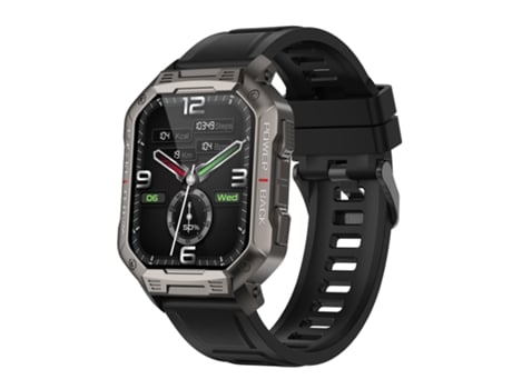 Smartwatch 1.83'' HAMTOD NX3, compatible con llamadas Bluetooth/sueño/frecuencia cardíaca/oxígeno en sangre/monitoreo
