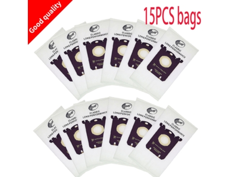 Bolsa de aspiradora blanca para aspiradora Electrolux Philip Fc8208 Fc8220 Fc9088 Hr8360 Tornado, 15 unidades