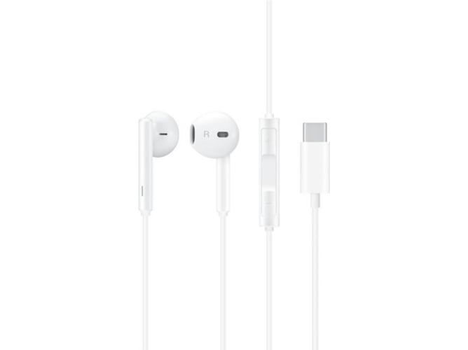Auriculares con Cable HUAWEI Cm33 (In Ear - Micrófono - Blanco)