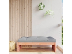 Reposapiés de jardín 120x80cm Madera maciza Douglas Wsd57781 Lovely Home