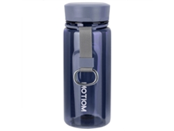 MEOIRUERY Vaso de Agua 400ml, Botella Deportiva Sencilla, Vaso Portátil para Beber, Ideal para Exterior (Azul)