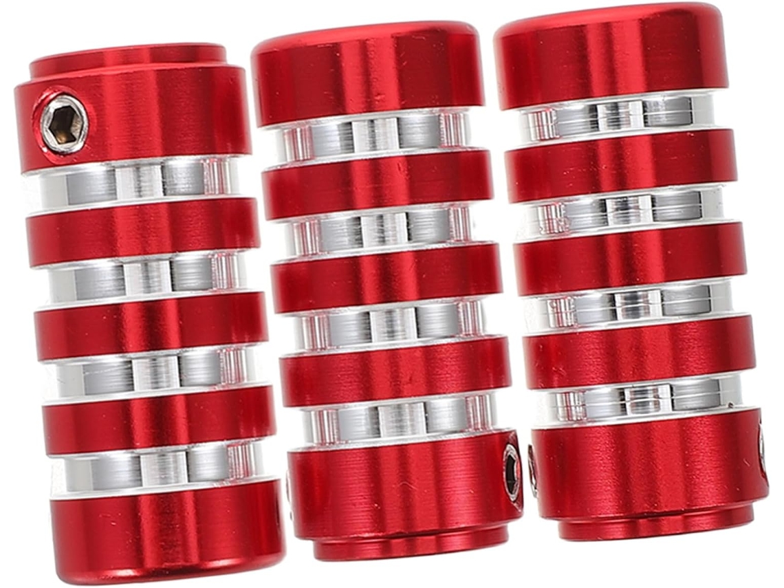 Juego De 3 Fundas Antideslizantes Rojas Para La Palanca De Cambios De Motocicleta.