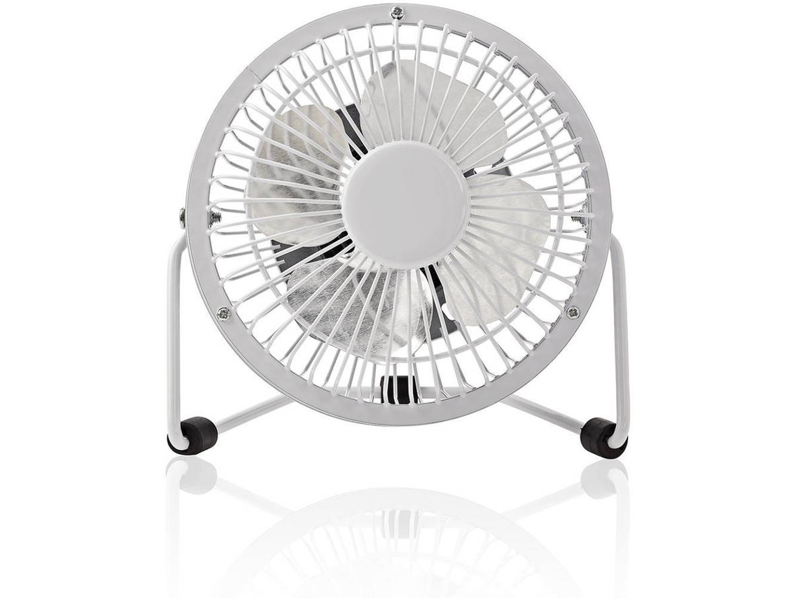 Ventilador de Mesa NEDIS FNDK1WT10 (3 W - Diámetro 10 cm)