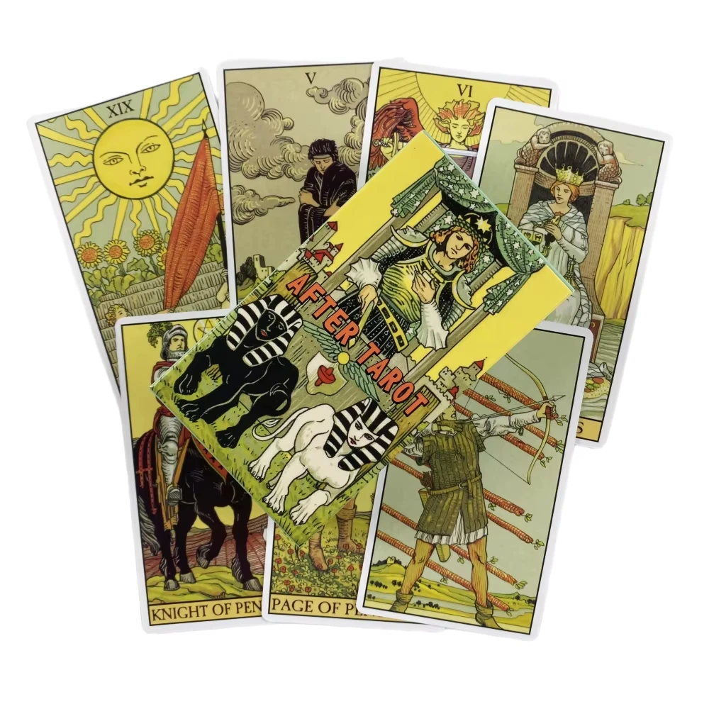 Tarot Knights, Versão Em Inglês, É Um Jogo De Tabuleiro Oráculo Ideal Para Encontros Familiares.