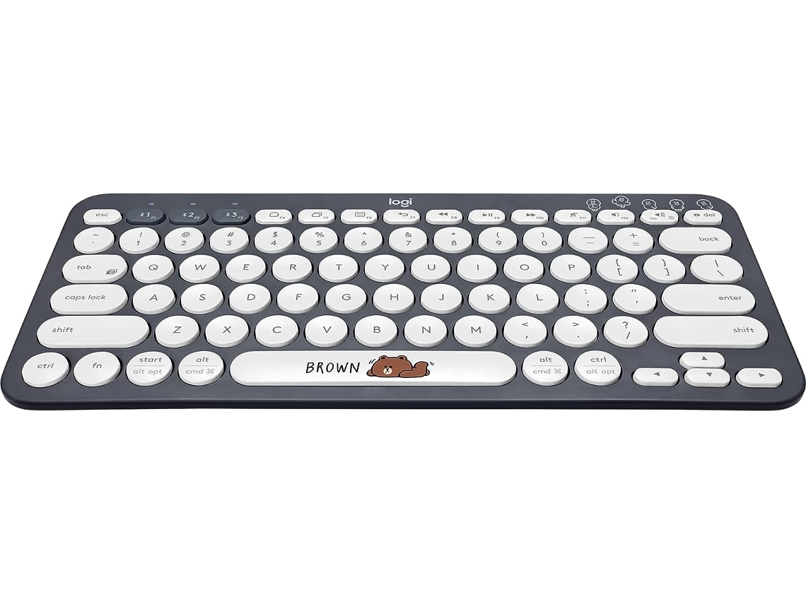 Teclado inal mbrico Bluetooth ELKUAIE ingl s Worten.es