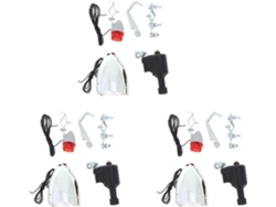 3x Accesorios Para Bicicleta Motorizada Ligera Con Generador De Dinamo De Fricción, Faro Delantero Y Luz Trasera De 6v 3w