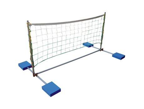 Red de voley 3 mm linea premium ( 1,90 x 070 mt) para voley flotante de aluminio