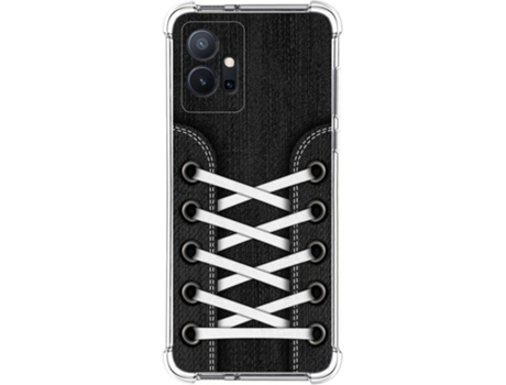Carcasa para Vivo Y55 5G TUMUNDOSMARTPHONE Dibujos Antigolpes Zapatillas 02 Multicolor