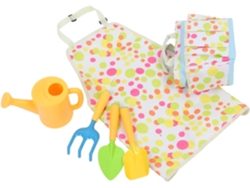 Kit de jardinería BESPORTBLE con rastrillo, pala, paleta y bolsa | Sin marca