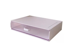 Organizador De Escritorio Apilable De Plástico Transparente Con Cajón Para Oficina Y Dormitorio.