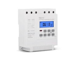 Temporizador programable de 380 V y 415 V con retroiluminación y fases
