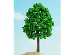 10 Piezas De Árboles De Plástico Para Maquetas Arquitectónicas, Diseños Ferroviarios, Paisajes, Dioramas De Jardín Y Miniaturas.