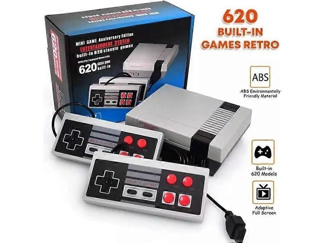 Consola de juegos retro GOKOCO 620 con cable y control AV