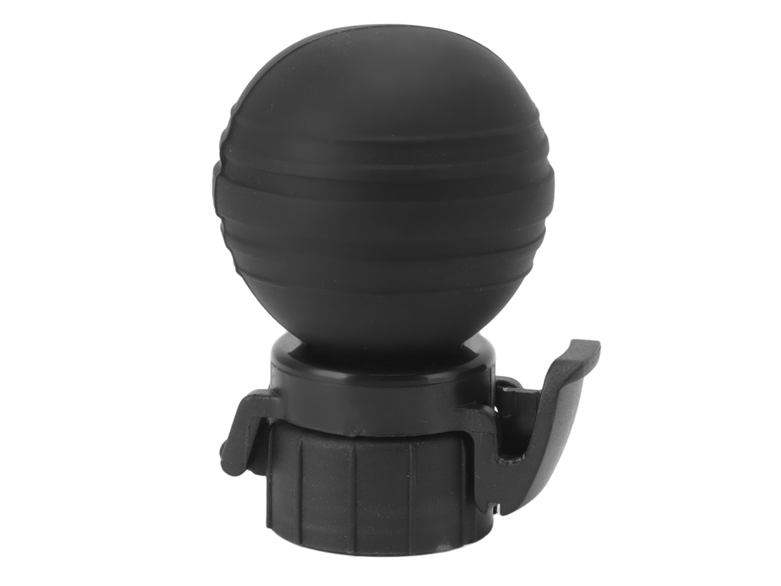Tapón de silicona antigoteo para dispensador de bebidas carbonatadas, Fizz Keeper, tapón de botella negro