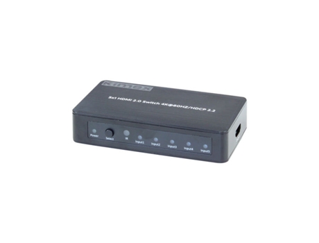 Switcher 5 entradas- 1 salida HDMI2.0 HDCP2.2 4K60HZ