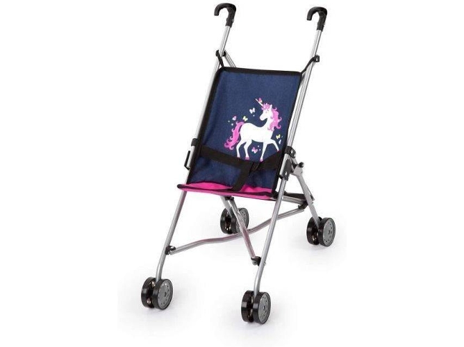 Carrito de Muñecas BAYER Unicórnio Azul